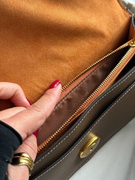 Coach Tabby Shoulder Bag Brown [крафт коробка] pr0094 фото