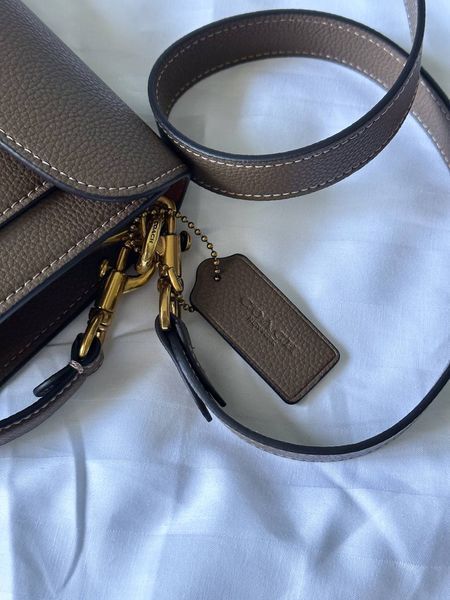 Coach Tabby Shoulder Bag Brown [крафт коробка] pr0094 фото
