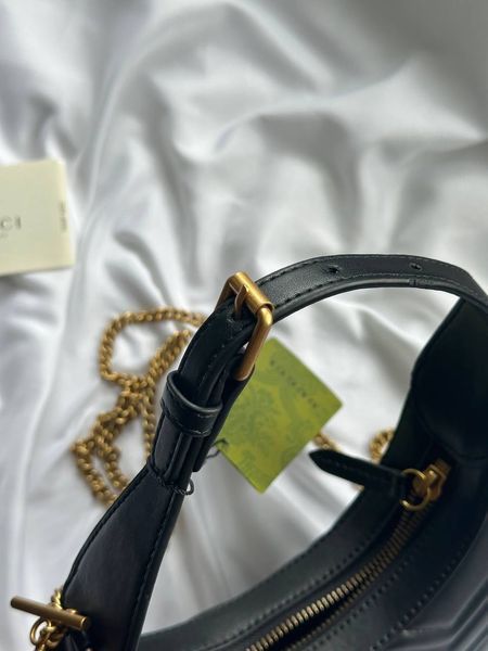 Gucci Marmont small shoulder bag Black/Gold [звичайна бренд коробка] pr0809 фото