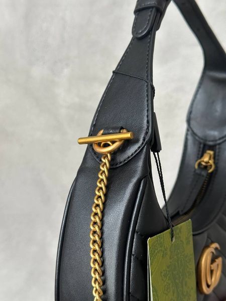Gucci Marmont small shoulder bag Black/Gold [звичайна бренд коробка] pr0809 фото