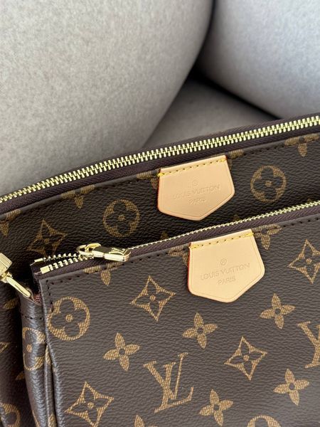 Louis Vuitton Multi Pochette Brown/Pink [бренд коробка] pr01228 фото