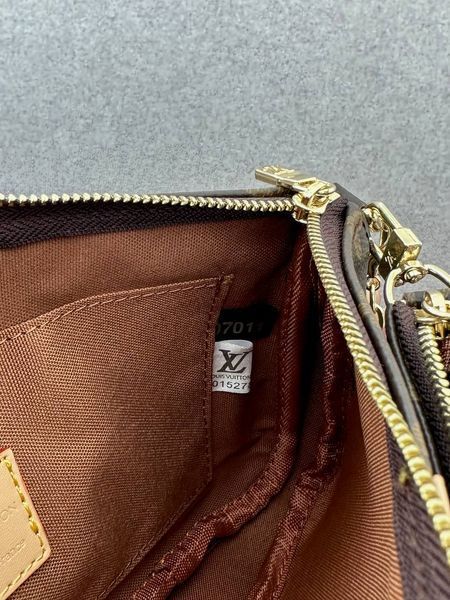 Louis Vuitton Multi Pochette Brown/Pink [бренд коробка] pr01228 фото