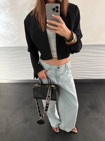 Louis Vuitton OnTheGo PM handbag in black Monogram Empreinte leather Коробка магніт lv1035 фото