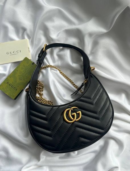 Gucci Marmont small shoulder bag Black/Gold [звичайна бренд коробка] pr0809 фото