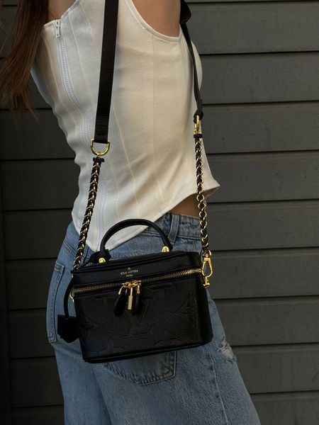 Louis Vuitton Vanity PM Bag Monogram Black[кришка дно коробка] pr00751 фото