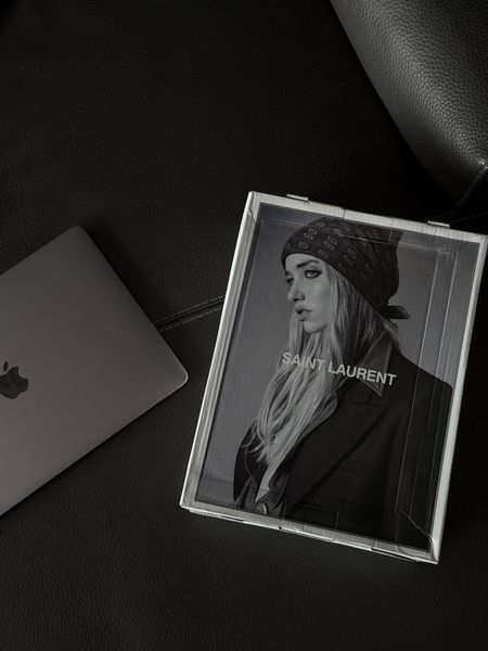 Yves Saint Laurent Medium Sunset in Smooth Leather Black/Silver [МАГНІТНА + Захисна коробка] pr0012 фото