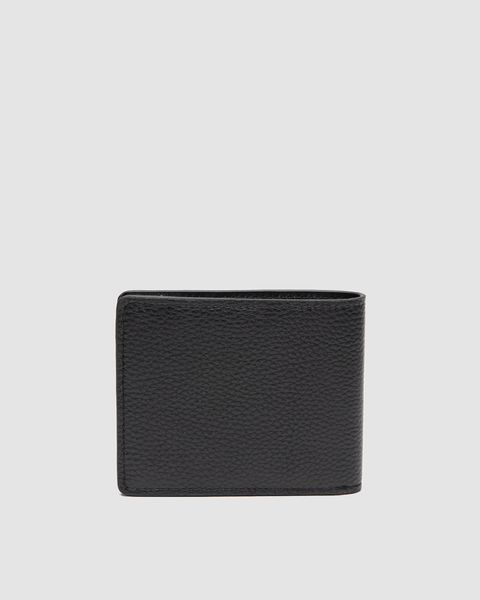 Міні гаманець Louis Vuitton Brazza Aerogram Black &mdash; шкіряний, з фірмовим логотипом 881721 фото