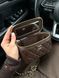 Chanel Classic Brown/Gold Lambskin Pearl Crush Vanity Bag Магнітна Коробка pr2901 фото 6