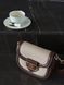 Coach Morgan Saddle Bag In Colorblock Signature Canvas [крафтова коробка](інший колір ремінця) co5020 фото 20