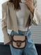 Coach Morgan Saddle Bag In Colorblock Signature Canvas [крафтова коробка](інший колір ремінця) co5020 фото 8
