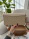 Coach Morgan Shoulder Bag Beige/White [крафтова коробка] pr0081 фото 6