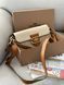 Coach Morgan Shoulder Bag Beige/White [крафтова коробка] pr0081 фото 1