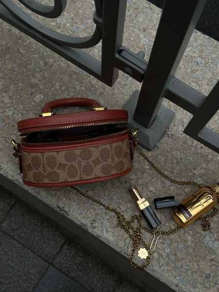 Coach Trail Crossbody 17 With Pillow Quilting In Signature Canvas Brown [оригінальна магнітна брендована коробка] pr0077 фото