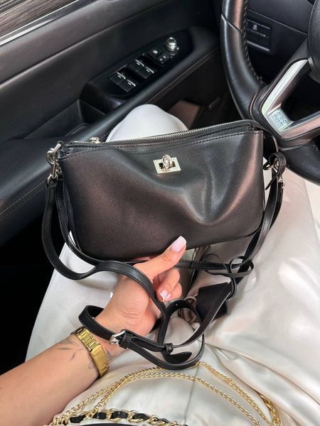 Balenciaga Rodeo Sling Pochette in Black/Silver Оригінальна Коробка B2188 фото