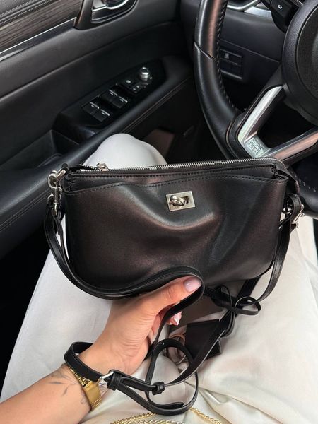 Balenciaga Rodeo Sling Pochette in Black/Silver Оригінальна Коробка B2188 фото