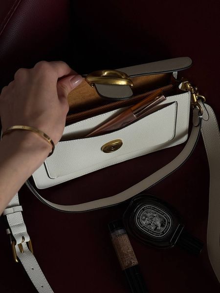 Coach Tabby Shoulder Bag MILK [крафтова коробка] pr0098 фото