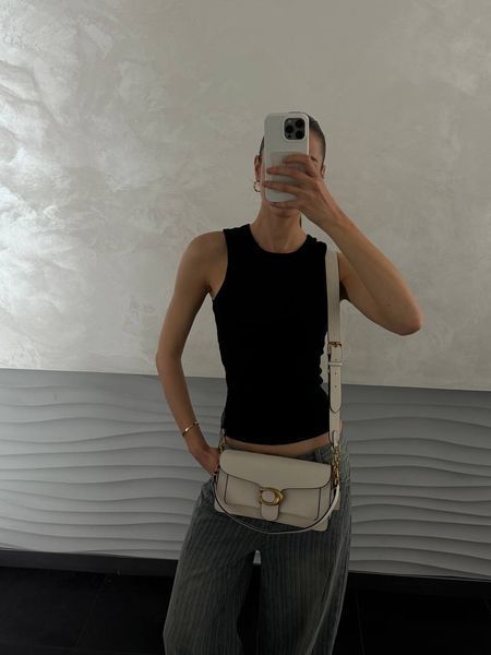 Coach Tabby Shoulder Bag MILK [крафтова коробка] pr0098 фото