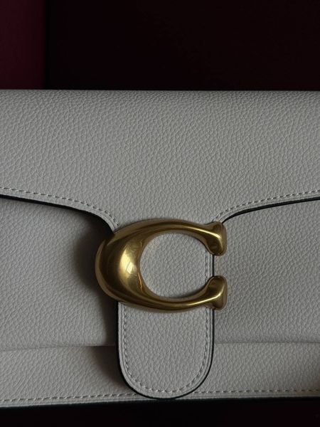 Coach Tabby Shoulder Bag MILK [крафтова коробка] pr0098 фото