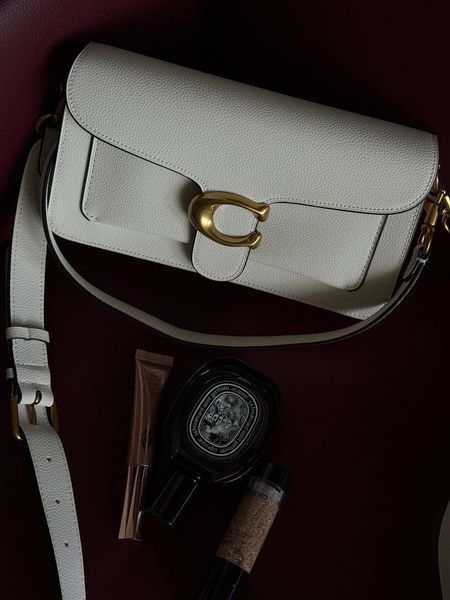 Coach Tabby Shoulder Bag MILK [крафтова коробка] pr0098 фото