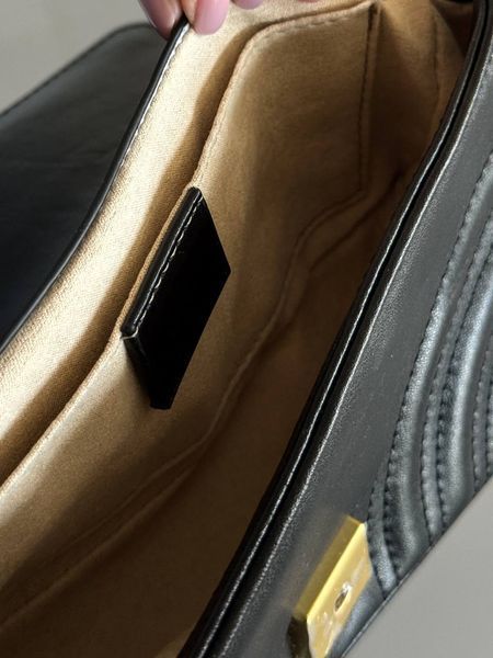 Gucci Marmont Mini Shoulder Bag Medium Black [ бренд коробка ] pr0099 фото