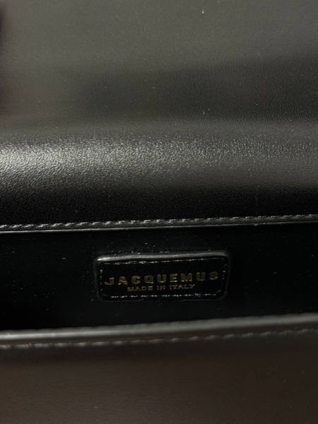 Jacquemus Le Bambino Black [оригінальна коробка, лого на фурнітурі] pr0005 фото