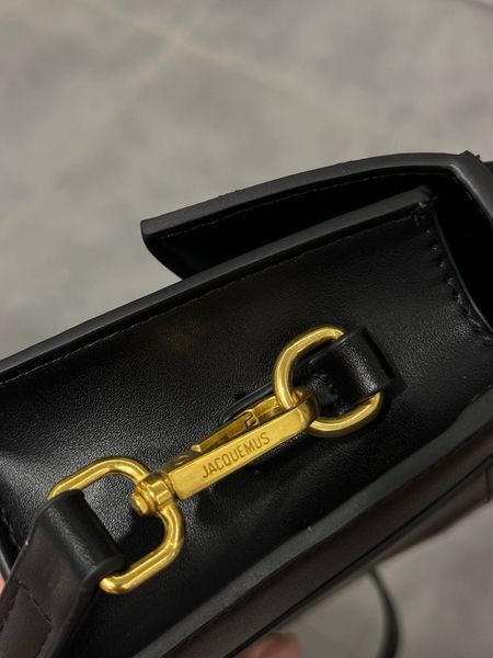 Jacquemus Le Bambino Black [оригінальна коробка, лого на фурнітурі] pr0005 фото