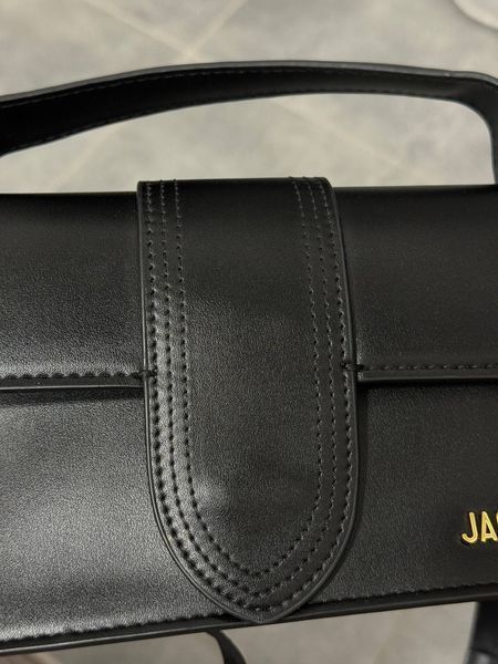 Jacquemus Le Bambino Black [оригінальна коробка, лого на фурнітурі] pr0005 фото
