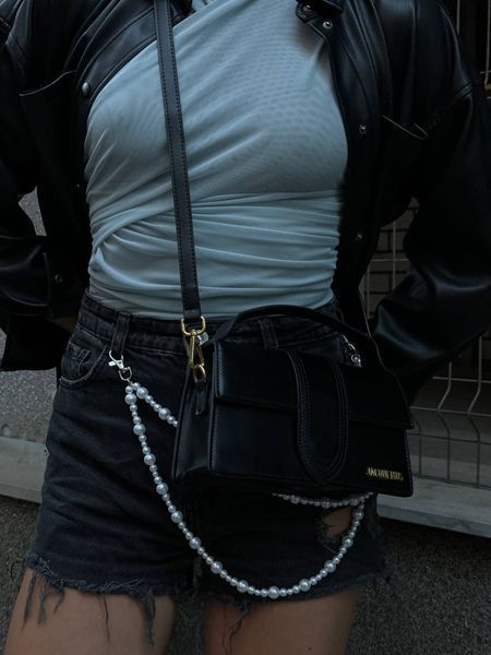 Jacquemus Le Bambino Black [оригінальна коробка, лого на фурнітурі] pr0005 фото