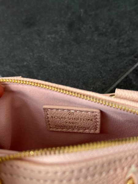 Louis Vuitton Speedy Nano Monogram Empreinte Leather Rose Коробка магніт lv1029 фото