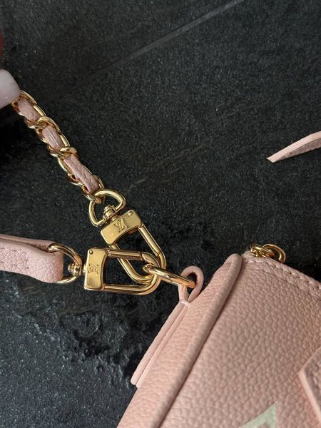 Louis Vuitton Speedy Nano Monogram Empreinte Leather Rose Коробка магніт lv1029 фото