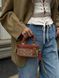 Coach Trail Crossbody 17 With Pillow Quilting In Signature Canvas Brown [оригінальна магнітна брендована коробка] pr0077 фото 7