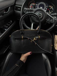 Miu Miu Aventure Nappa Leather Top-Handle Bag [оригінальна магнітна коробка] miu3000 фото