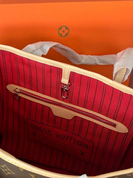 Louis Vuitton Neverfull MM Monogram Canvas [Магнітна коробка] pr01292 фото