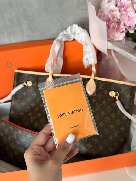 Louis Vuitton Neverfull MM Monogram Canvas [Магнітна коробка] pr01292 фото