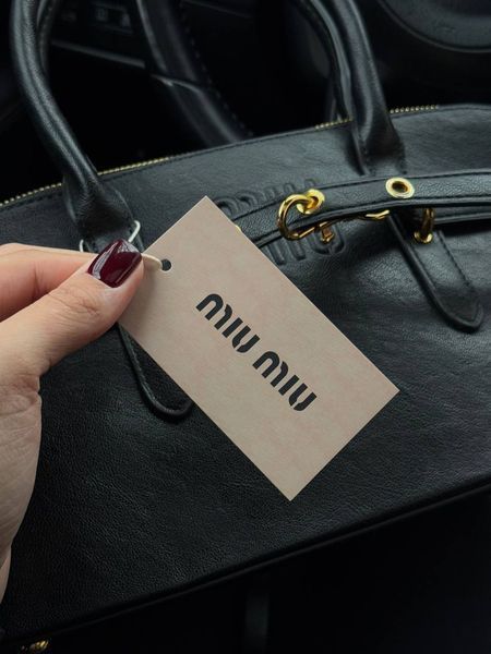 Miu Miu Aventure Nappa Leather Top-Handle Bag [оригінальна магнітна коробка] miu3000 фото
