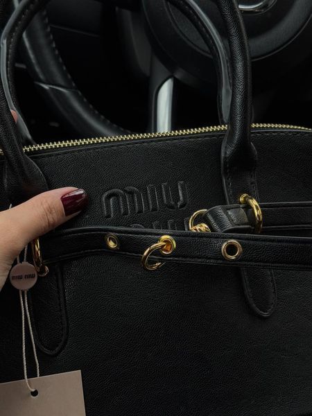 Miu Miu Aventure Nappa Leather Top-Handle Bag [оригінальна магнітна коробка] miu3000 фото