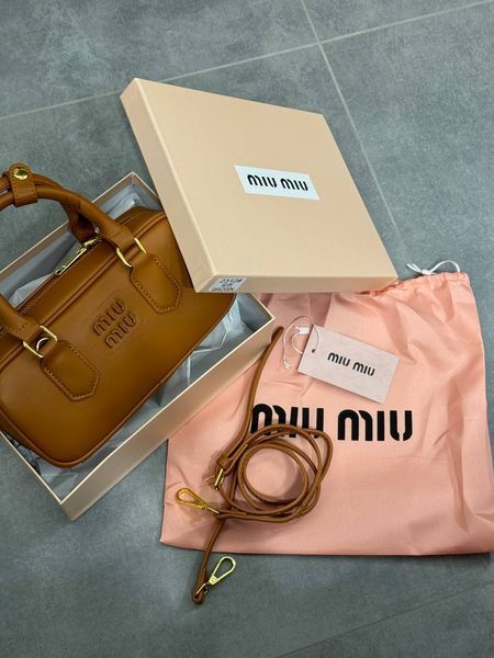 Miu MiuMiu Miu Arcadie Matelass&eacute; Nappa Leather. [Ориг Коробка] miu2052 фото