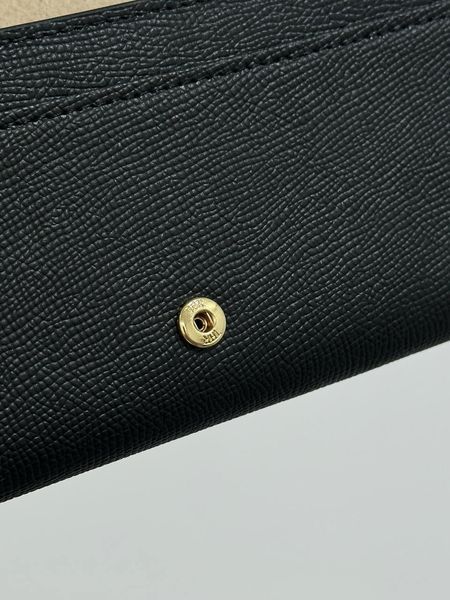 Жіночий гаманець Loewe Anagram Continental із зернистої телячої шкіри, з металевим логотипом 88179 фото