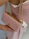 Chanel Calfskin Quilted Perfect Fit Wallet On Chain Pink/Gold Магнітна Коробка pr2981 фото 16