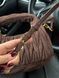 Miu Miu Wander Small matelass&eacute; suede shoulder bag [оригінальна коробка] miu2487 фото 7