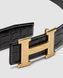 Hermes Constance Belt із крокодилової шкіри Porosus Black/Gold 6617431 фото 2