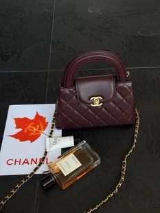 Chanel Kelly Bag Shiny Aged Calfskin Burgundy & Gold Hardware Коробка магніт pr9904 фото