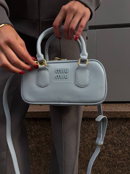 Miu Miu Arcadie Matelass&eacute; Nappa Leather. Blu [Ориг Коробка] miu2060 фото