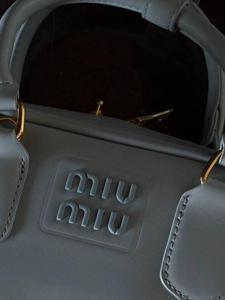 Miu Miu Arcadie Matelass&eacute; Nappa Leather. Blu [Ориг Коробка] miu2060 фото