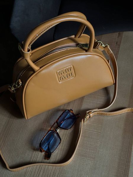 Miu Miu Leather Top Handle Bag Brown [Ориг Коробка] miu2047 фото