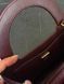 Chanel Kelly Bag Shiny Aged Calfskin Burgundy & Gold Hardware Коробка магніт pr9904 фото 10