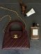Chanel Kelly Bag Shiny Aged Calfskin Burgundy & Gold Hardware Коробка магніт pr9904 фото 13