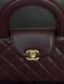 Chanel Kelly Bag Shiny Aged Calfskin Burgundy & Gold Hardware Коробка магніт pr9904 фото 2