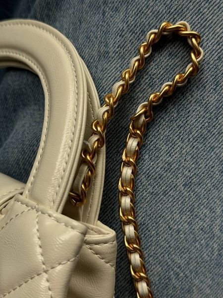 Chanel Kelly Bag Shiny Aged Calfskin Milk& Gold Hardware Коробка магніт + Захисна коробка pr9900 фото