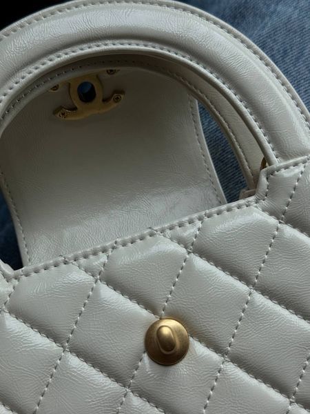 Chanel Kelly Bag Shiny Aged Calfskin Milk& Gold Hardware Коробка магніт + Захисна коробка pr9900 фото